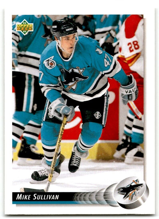 1992-93 Upper Deck Mike Sullivan San Jose Sharks #46