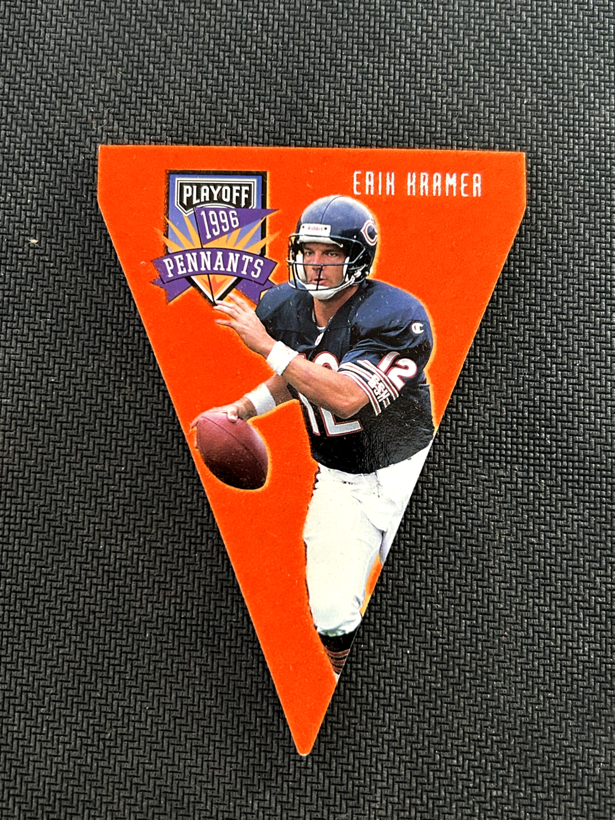 1996 Playoff Contenders Pennants Football Card #62 Erik Kramer