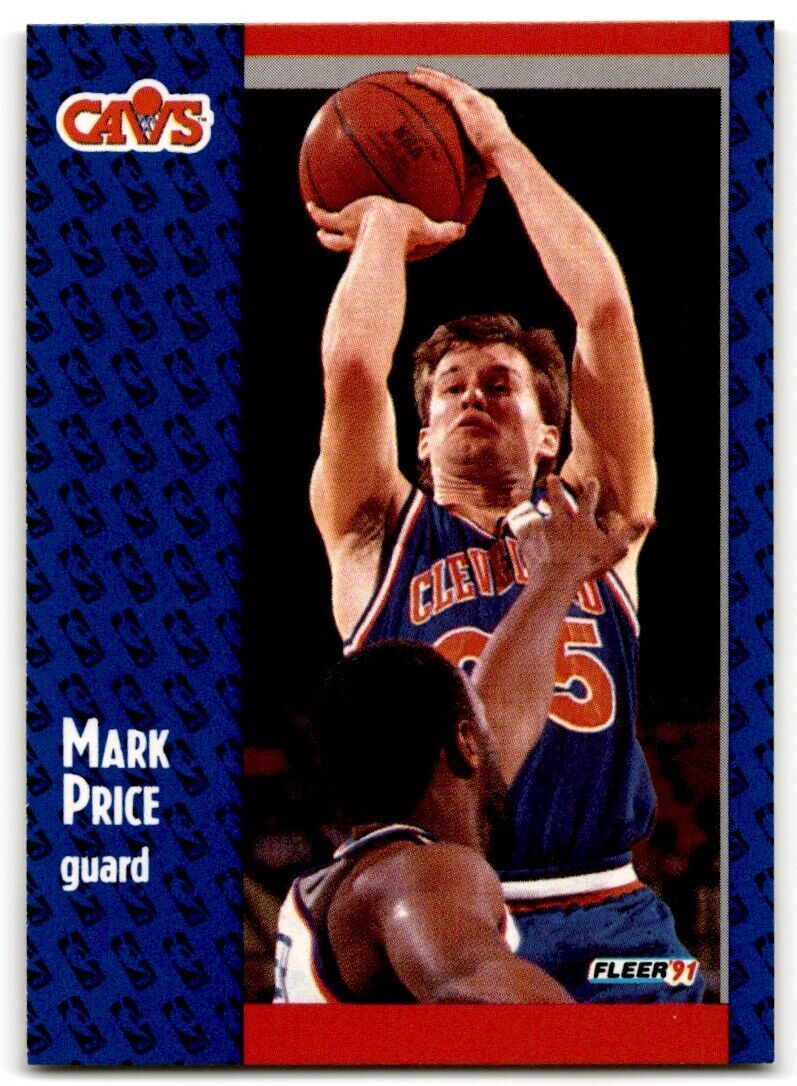 1991-92 Fleer Mark Price Cleveland Cavaliers #38