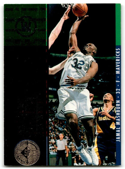 1995-96 SP Championship Series Jamal Mashburn Dallas Mavericks #6