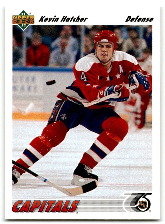 1991-92 Upper Deck Kevin Hatcher Washington Capitals #361