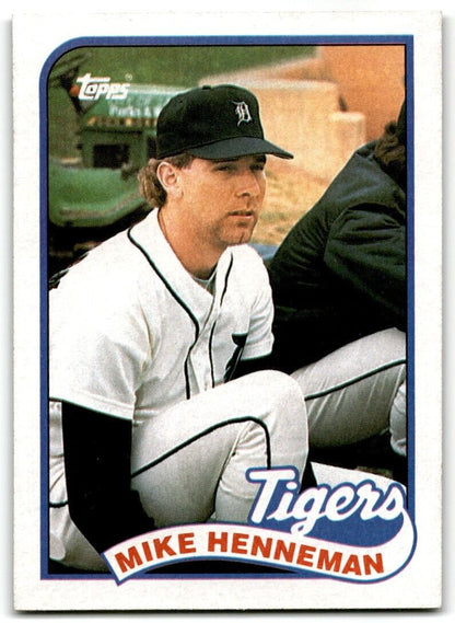 1989 Topps Mike Henneman Detroit Tigers #365