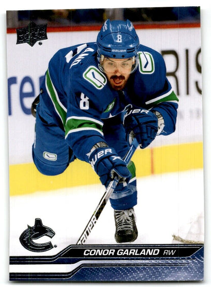 2023-24 Upper Deck Conor Garland Vancouver Canucks #177