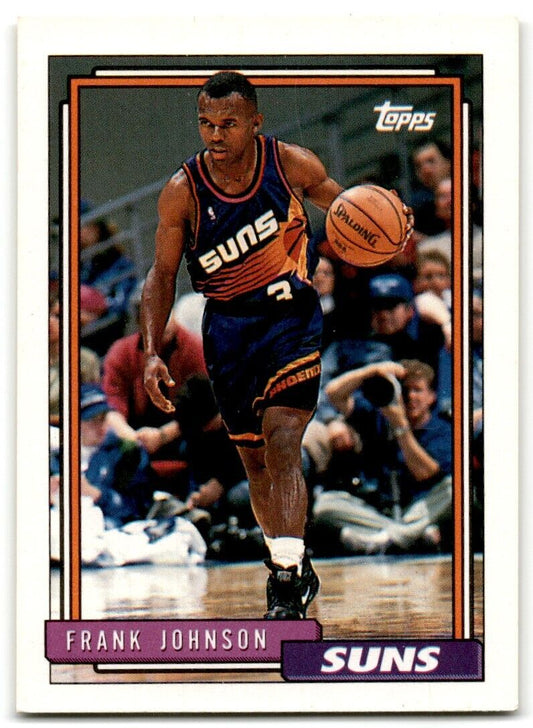 1992-93 Topps Frank Johnson Phoenix Suns #332