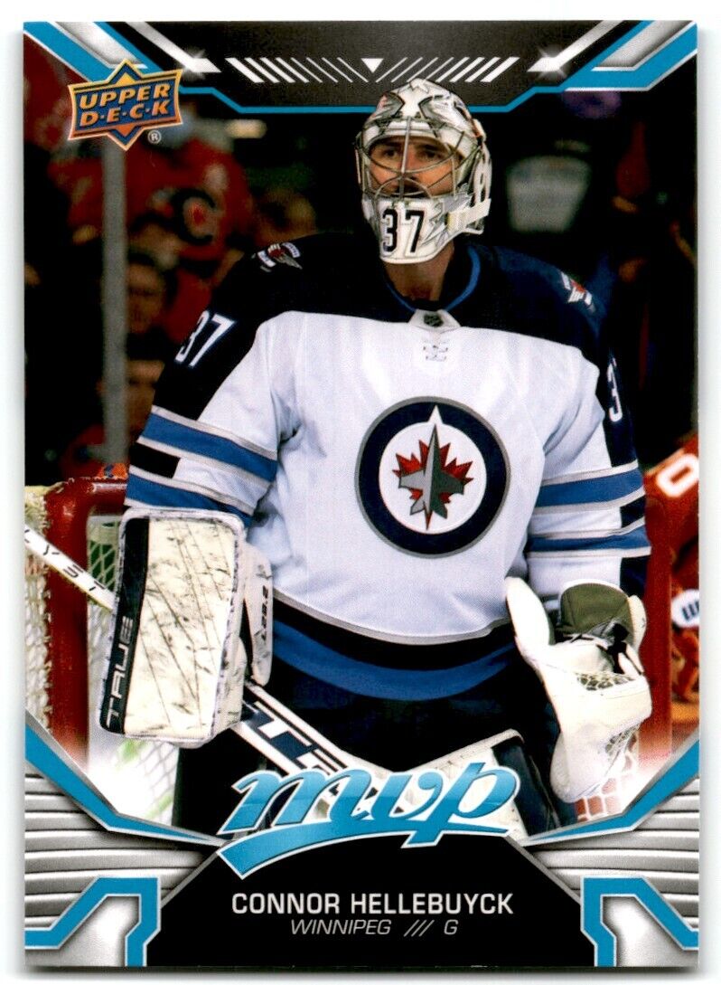 2022-23 Upper Deck MVP Connor Hellebuyck Winnipeg Jets #205