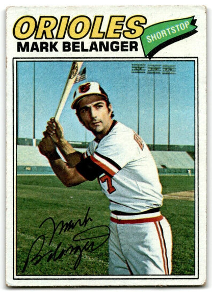 1977 Topps Mark Belanger Baltimore Orioles #135