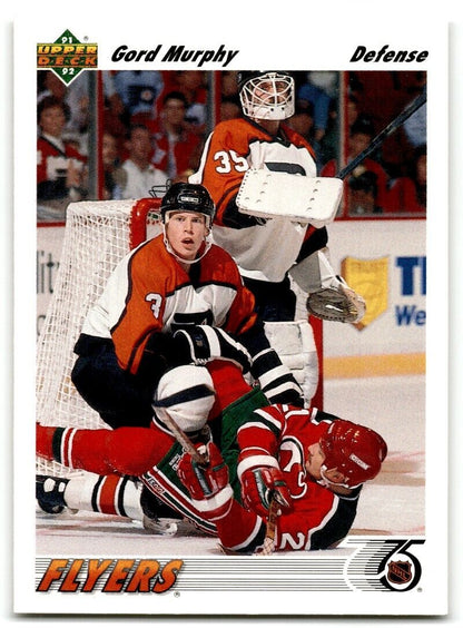 1991-92 Upper Deck Gord Murphy Philadelphia Flyers #392