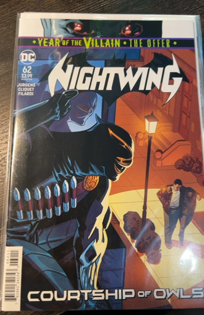 Nightwing #62 DC Comics 2019 Year of the Villain Redondo Variant