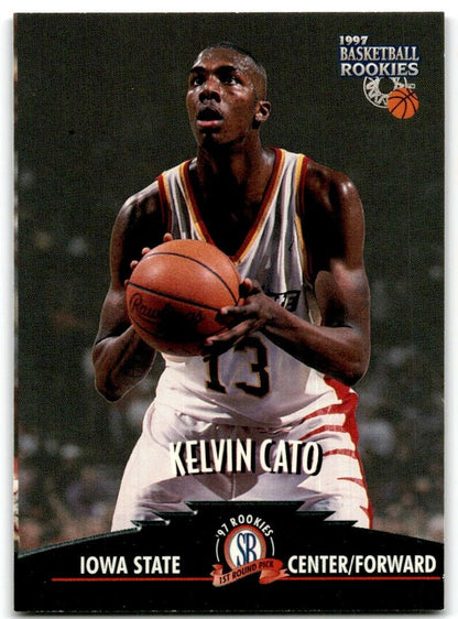 1997-98 Score Board Rookies Kelvin Cato Iowa State Cyclones #19