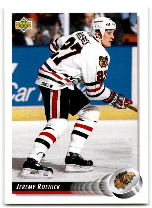 1992-93 Upper Deck Jeremy Roenick Chicago Blackhawks #274