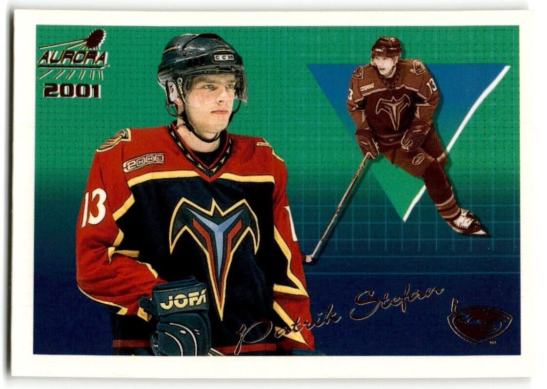 2000-01 Pacific Aurora Patrik Stefan Atlanta Thrashers #8