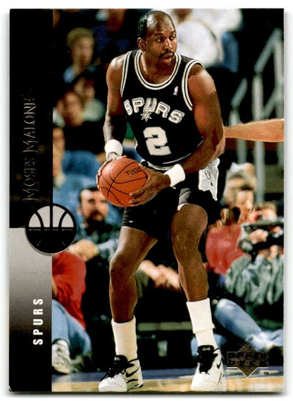 1994-95 Upper Deck Moses Malone San Antonio Spurs #288