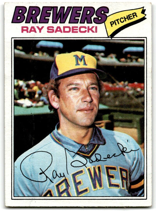 1977 Topps Ray Sadecki Milwaukee Brewers #26