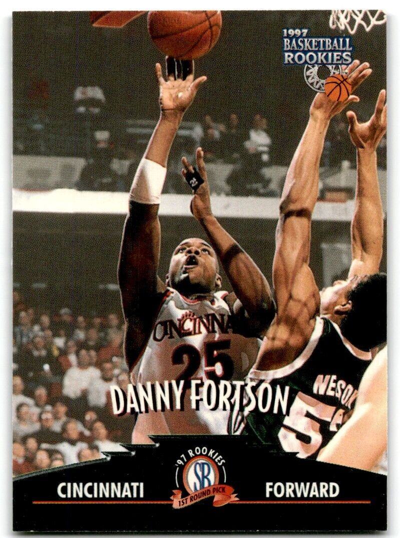 1997-98 Score Board Rookies Danny Fortson Cincinnati Bearcats #41