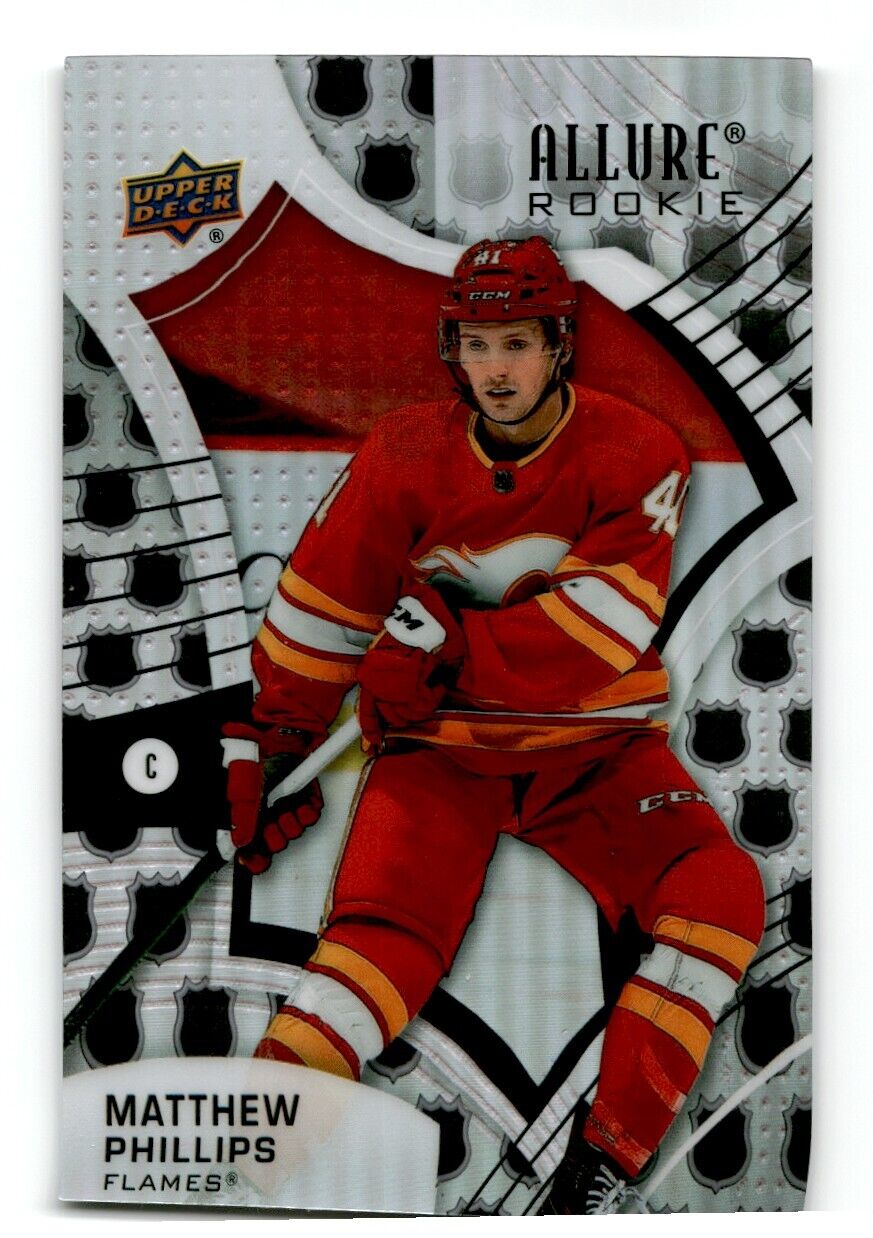 2021-22 Upper Deck Allure Matthew Phillips Rookie Calgary Flames #118