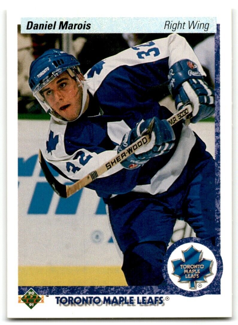 1990-91 Upper Deck Daniel Marois Toronto Maple Leafs #179