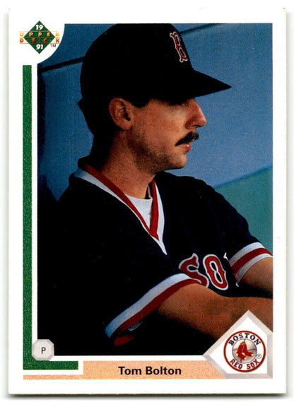 1991 Upper Deck Tom Bolton Boston Red Sox #86