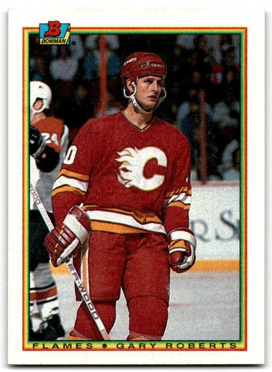 1990-91 Bowman Gary Roberts Calgary Flames #95