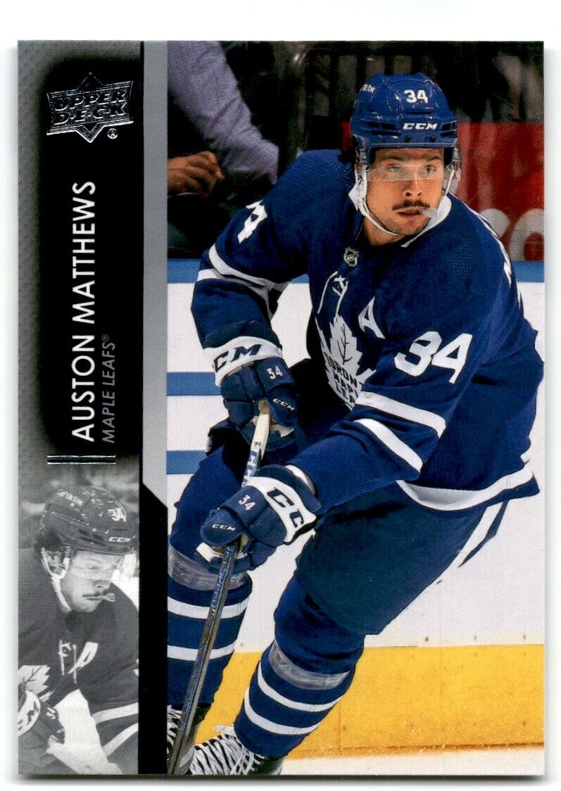 2021-22 Upper Deck Auston Matthews Toronto Maple Leafs #418