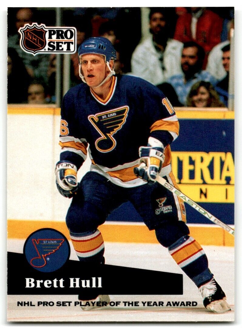 1991-92 Pro Set Brett Hull St. Louis Blues #326