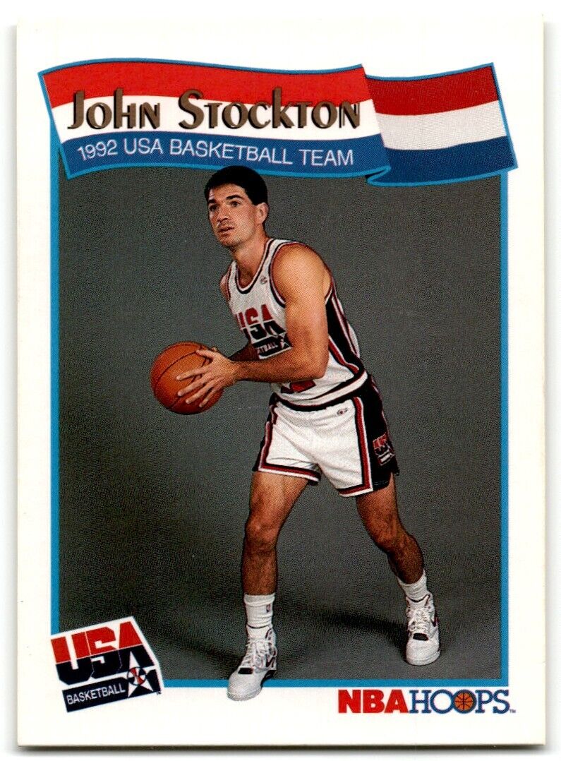 1991-92 Hoops McDonald's John Stockton USA #60