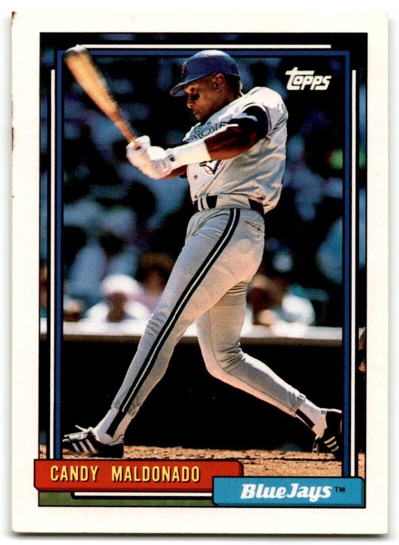 1992 Topps Candy Maldonado Toronto Blue Jays #507