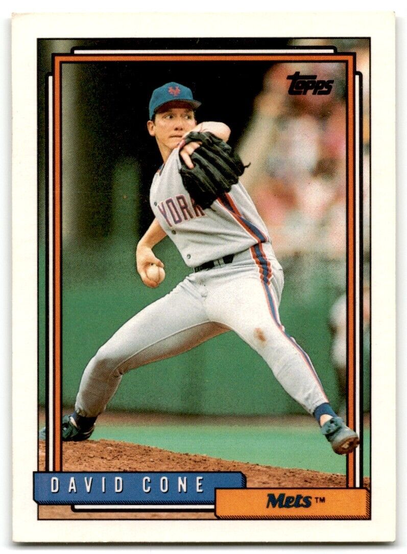 1992 Topps David Cone New York Mets #195