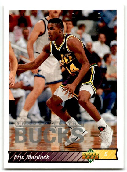 1992-93 Upper Deck Eric Murdock Milwaukee Bucks #78