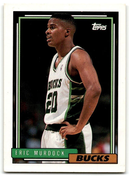 1992-93 Topps Eric Murdock Milwaukee Bucks #370