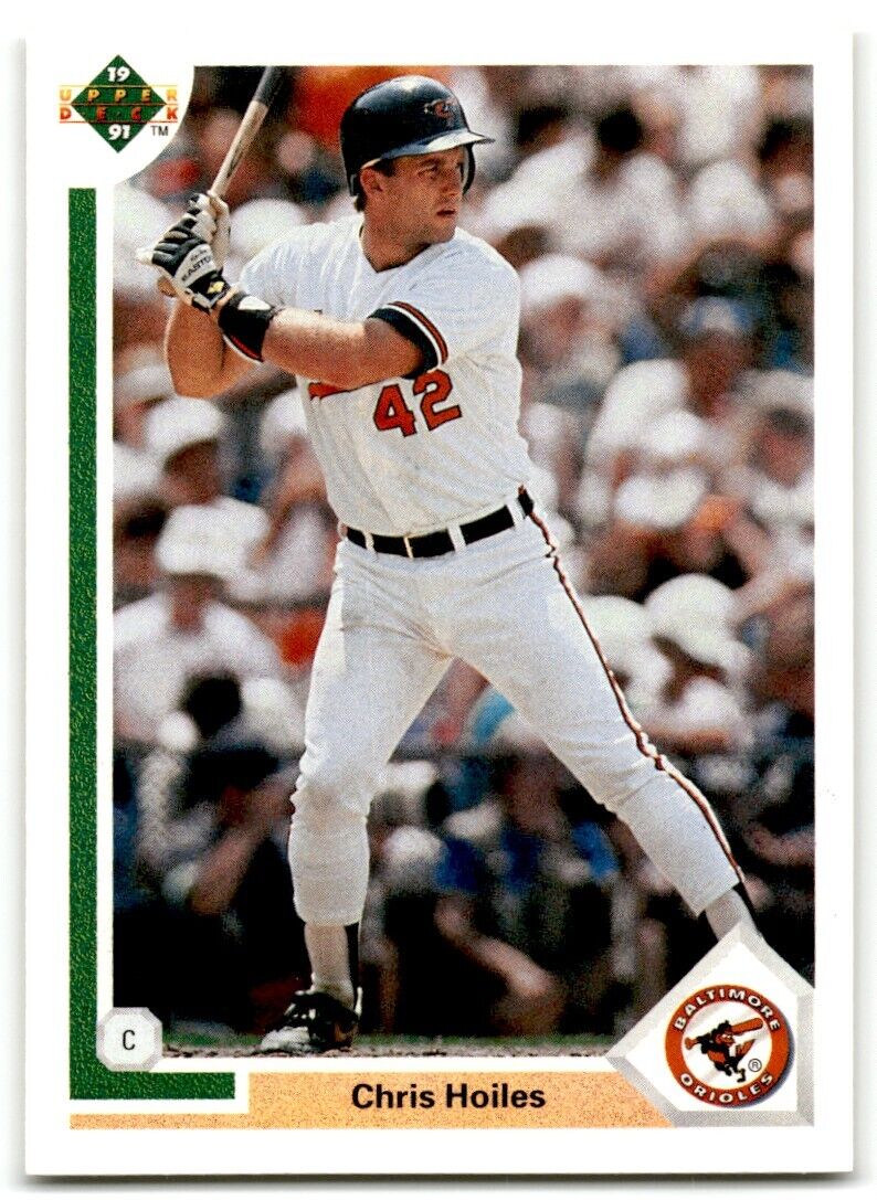 1991 Upper Deck Chris Hoiles Baltimore Orioles #306