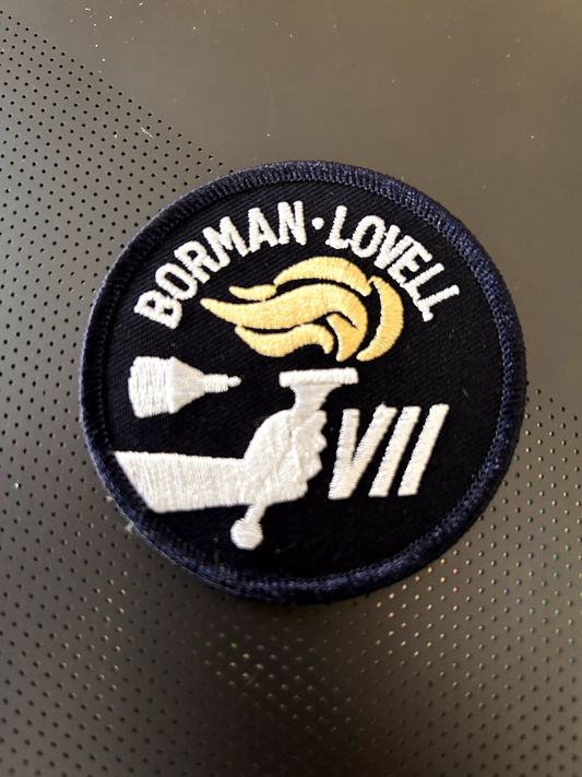 NASA 3 inches mission patch - Gemini 7 Borman Lovell