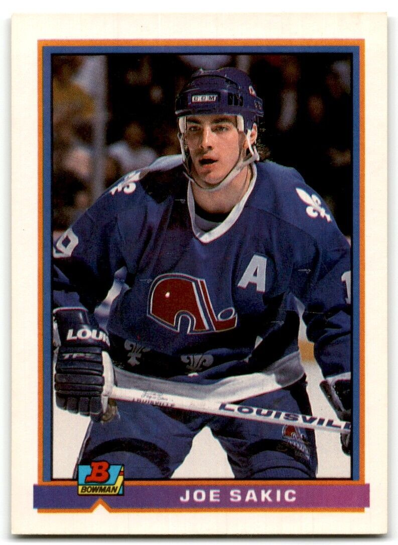 1991-92 Bowman Joe Sakic Quebec Nordiques #133