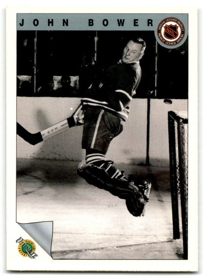 1991-92 Ultimate Original 6 John Bower Toronto Maple Leafs #32