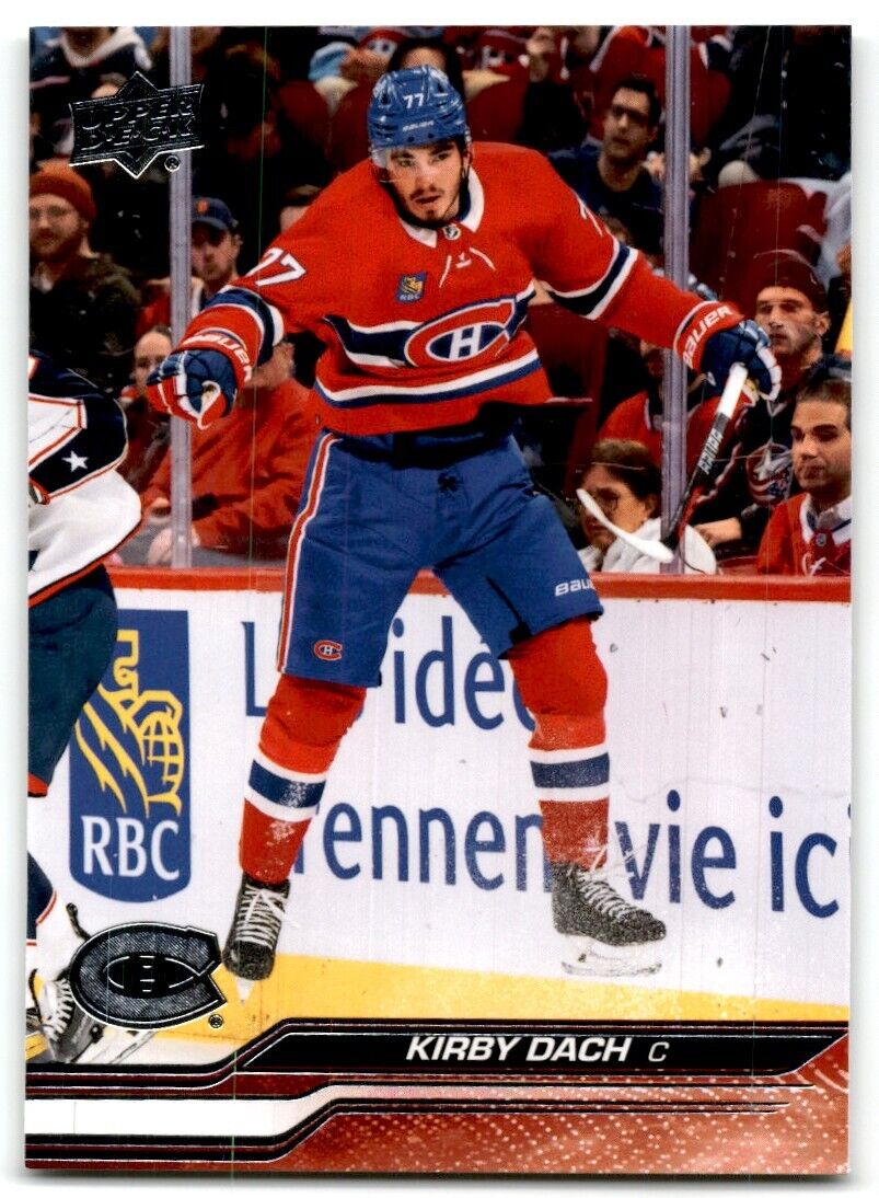 2023-24 Upper Deck Kirby Dach Montreal Canadiens #98