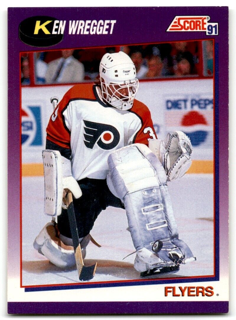 1991-92 Score Ken Wregget Philadelphia Flyers #141