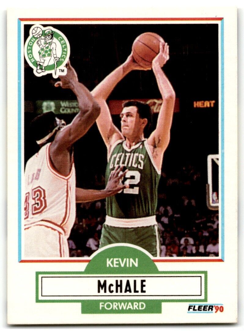 1990-91 Fleer Kevin McHale Boston Celtics #12