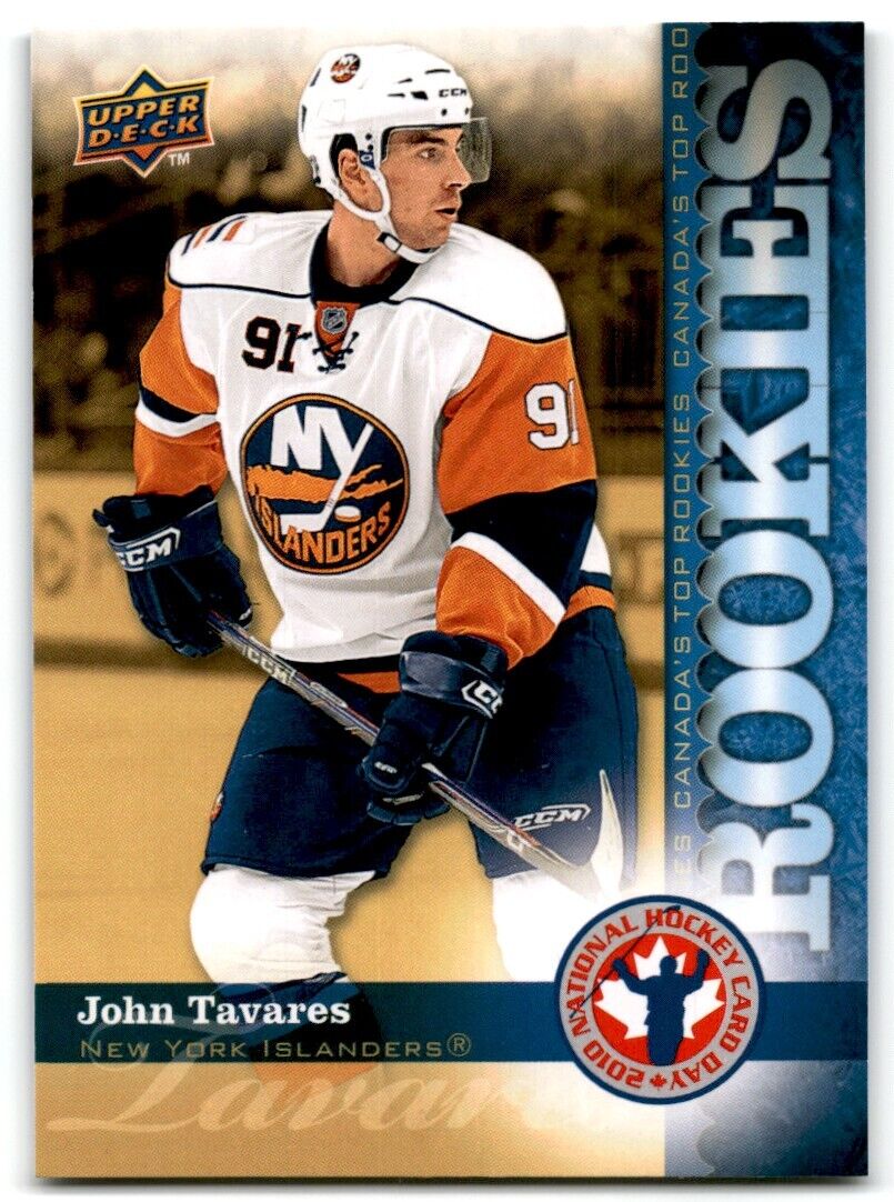 2009-10 Upper Deck National Hockey Card Day John Tavares Rookie New York