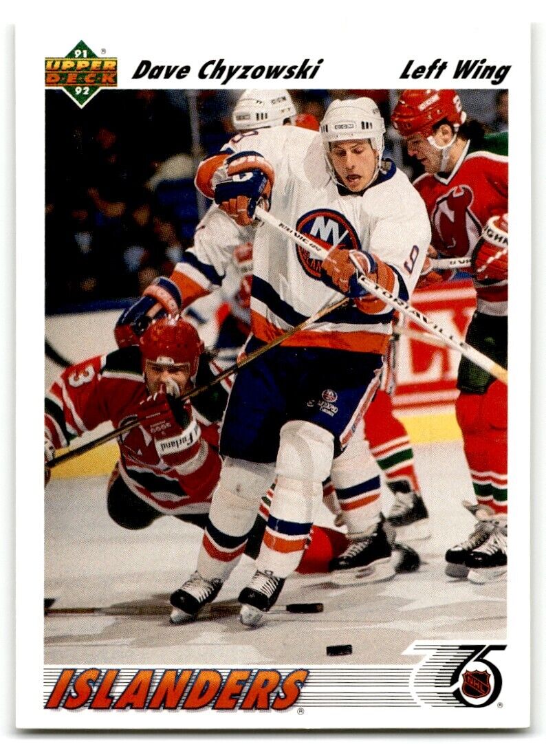 1991-92 Upper Deck Dave Chyzowski New York Islanders #281