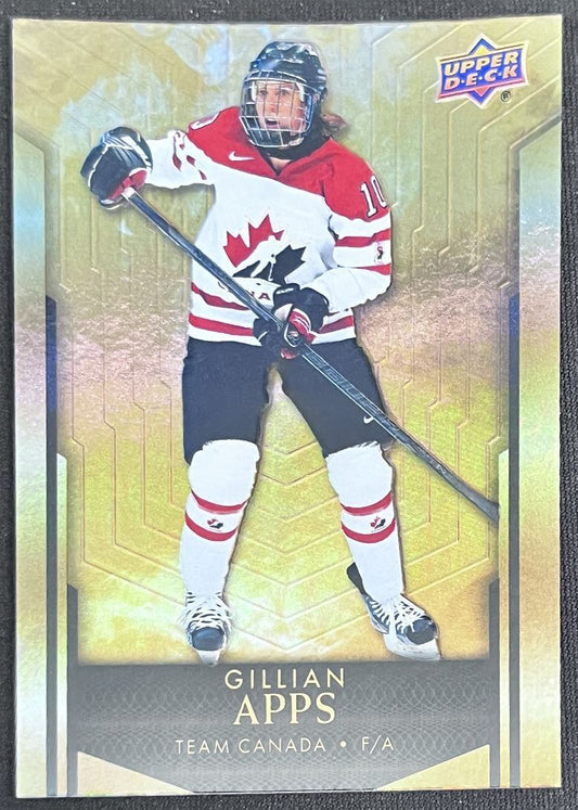 2023-24 Upper Deck Tim Hortons Legends Tim Horton Gillian Apps Team Canada #96