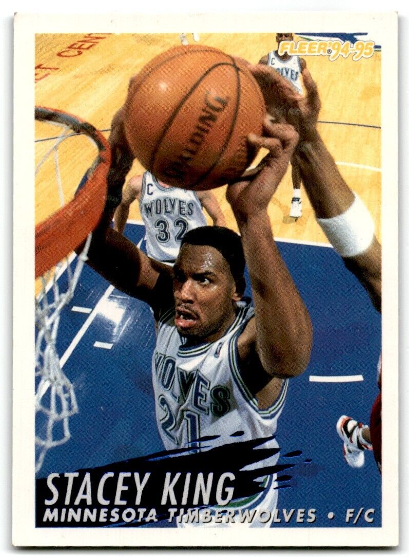 1994-95 Fleer Stacey King Minnesota Timberwolves #132