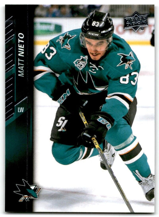 2015-16 Upper Deck Matt Nieto San Jose Sharks #405