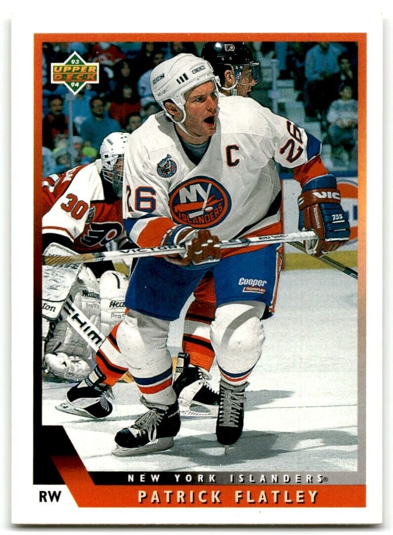 1993-94 Upper Deck Patrick Flatley New York Islanders #210