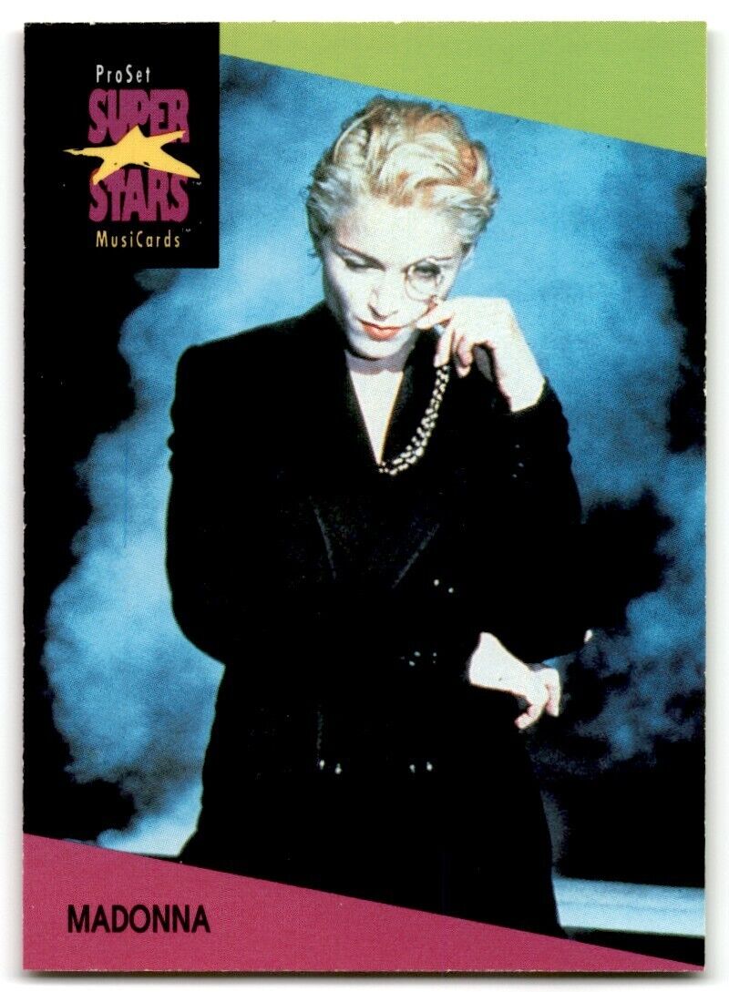 1991-92 ProSet Super Stars MusiCard Madonna #67