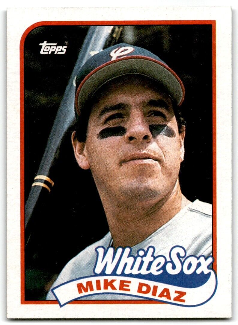 1989 Topps Mike Diaz Chicago White Sox #142