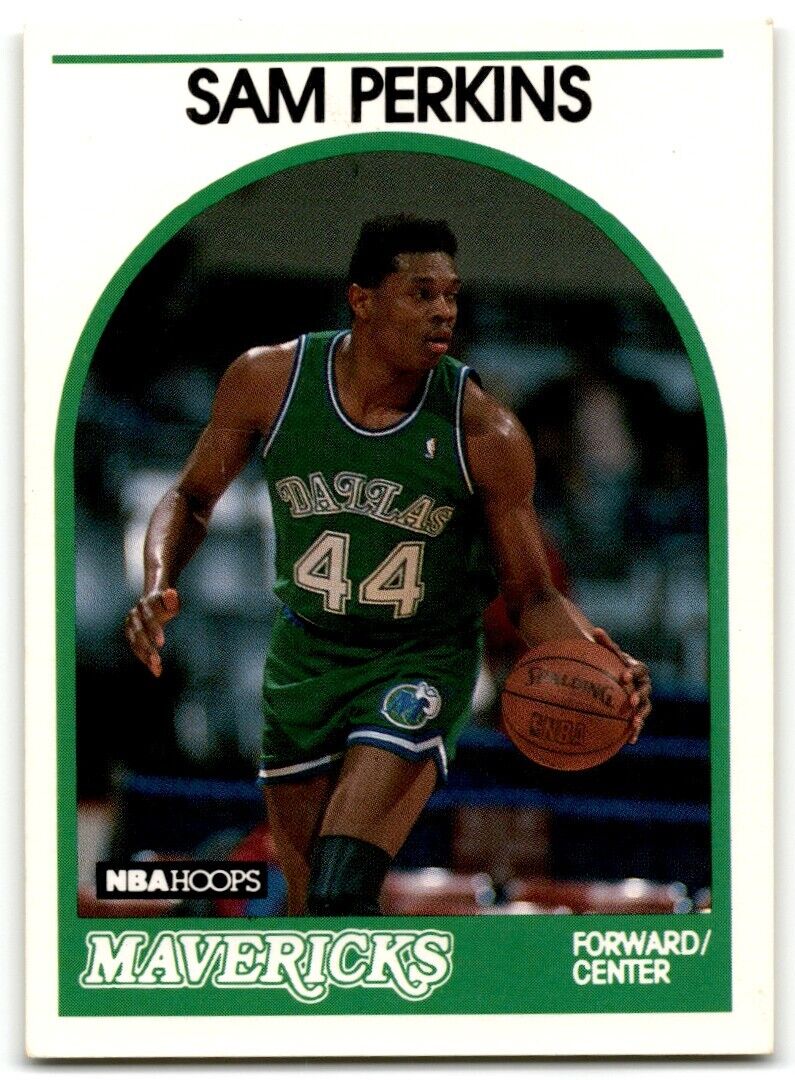 1989-90 Hoops Sam Perkins Dallas Mavericks #286