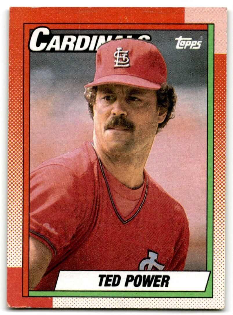 1990 Topps Ted Power St. Louis Cardinals #59