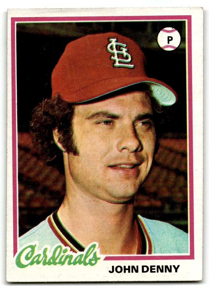 1978 Topps John Denny St. Louis Cardinals #609