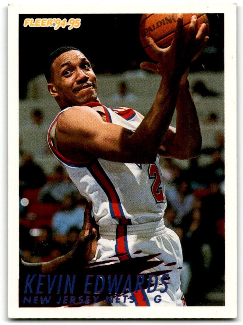 1994-95 Fleer Kevin Edwards New Jersey Nets #143