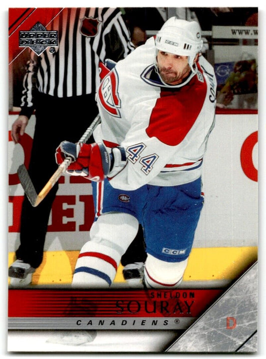 2005-06 Upper Deck Sheldon Souray Montreal Canadiens #101