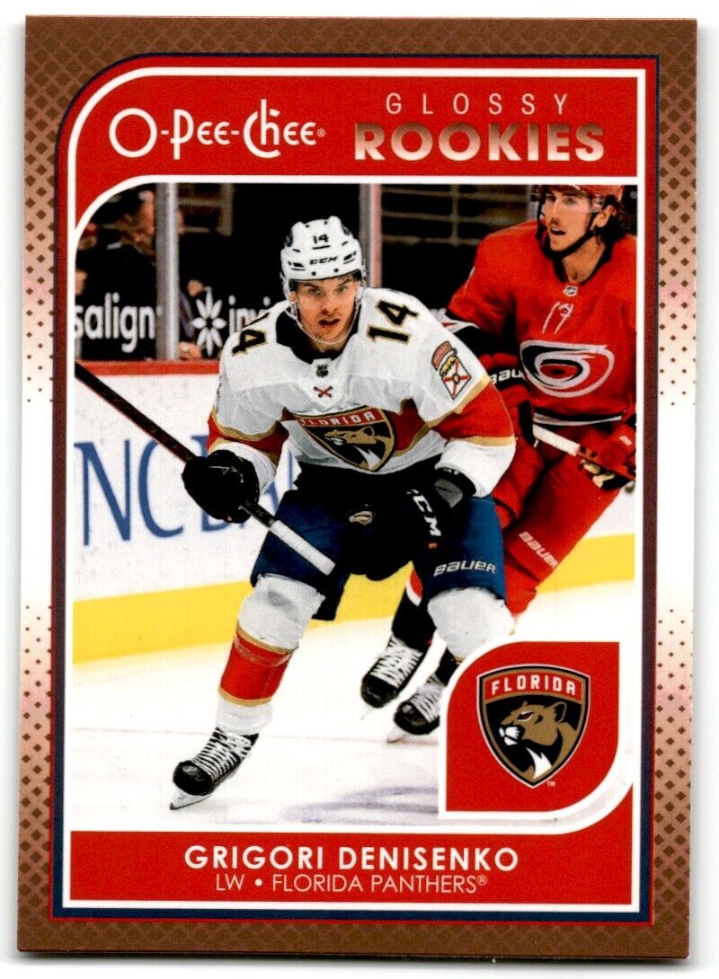 2021-22 O-Pee-Chee Glossy Rookies Grigori Denisenko Rookie Florida Panthers #R-7